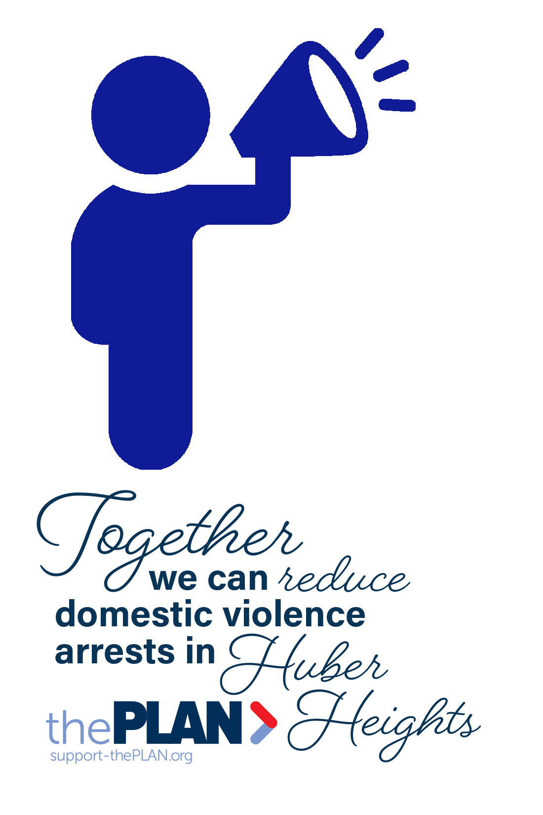 Together we can reduce domestic violence arrests in Huber Heights